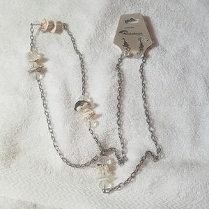 Shell necklace set